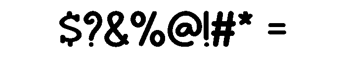 Sparkle Patch Regular Font OTHER CHARS