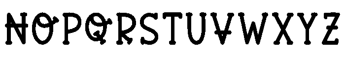 Sparkle Patch Regular Font LOWERCASE