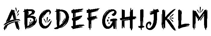 Sparkle_Rise Font UPPERCASE
