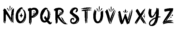 Sparkle_Rise Font UPPERCASE