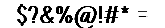 Sparkle Sweetie Font OTHER CHARS