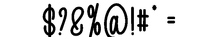 Sparkle Valentine Font OTHER CHARS