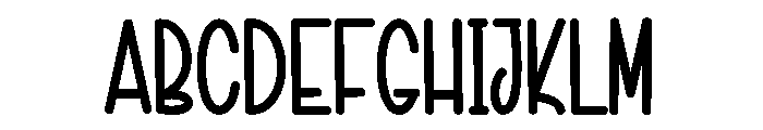 Sparkle Valentine Font UPPERCASE