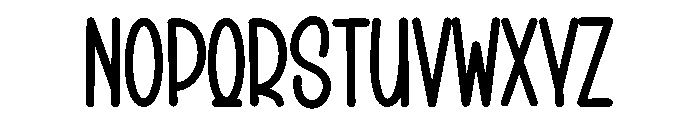 Sparkle Valentine Font UPPERCASE