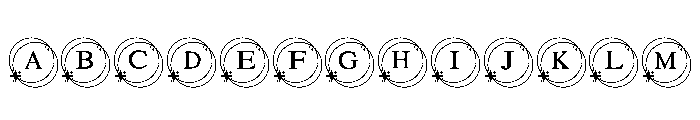 Sparkle monogram FONT