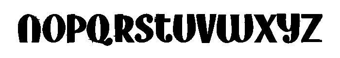Sparkles Rainbow CF Font LOWERCASE