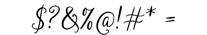 Sparkling Fairy Regular Font OTHER CHARS