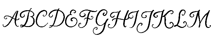 Sparkling Fairy Regular Font UPPERCASE