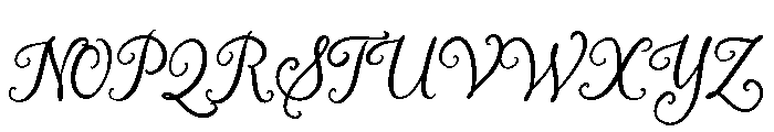 Sparkling Fairy Regular Font UPPERCASE