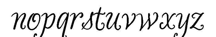 Sparkling Fairy Regular Font LOWERCASE