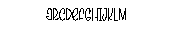 Sparkling Lemon Font UPPERCASE