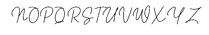 Sparkling2 Font UPPERCASE