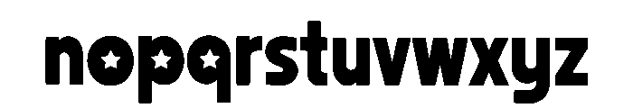Sparko Font LOWERCASE