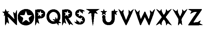 Sparkthorn Regular Font UPPERCASE