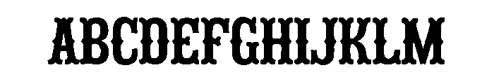 Sparkwolf Regular Font UPPERCASE