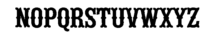 Sparkwolf Regular Font UPPERCASE