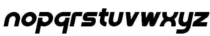 Sparling Italic Font LOWERCASE