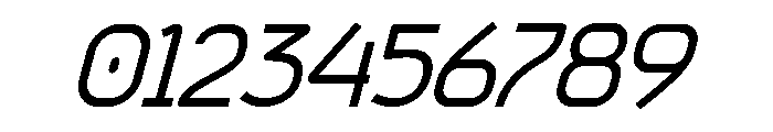 Spartach Italic Font OTHER CHARS