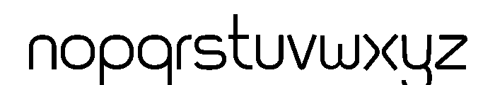 Spartach Light Font LOWERCASE