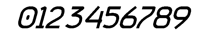 Spartach Medium Italic Font OTHER CHARS