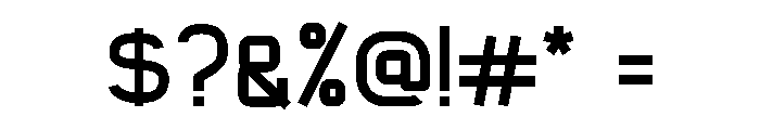Spartach Medium Font OTHER CHARS