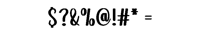 Special Boyfriend Font OTHER CHARS