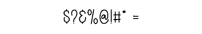 Special Delicious Font OTHER CHARS