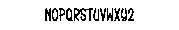 Special Dream Font UPPERCASE