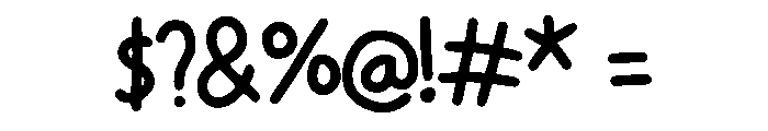 Special Handwriting Scr Regular Font OTHER CHARS