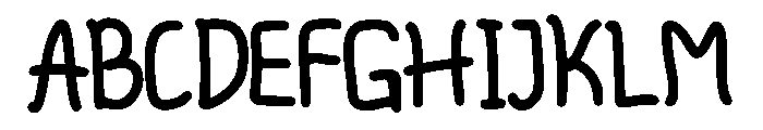 Special Handwriting Scr Regular Font UPPERCASE