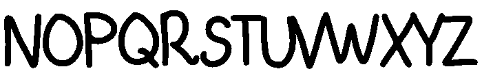 Special Handwriting Scr Regular Font UPPERCASE
