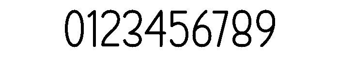 Special Modern Regular Font OTHER CHARS