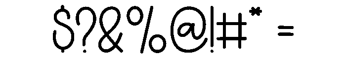 Special Monthly Font OTHER CHARS