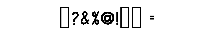Special My Honey Regular Font OTHER CHARS