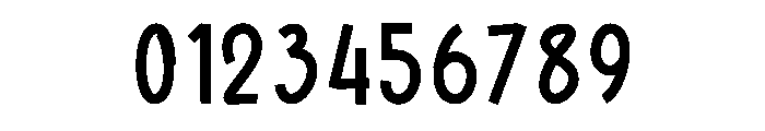 Special Newyear Font OTHER CHARS