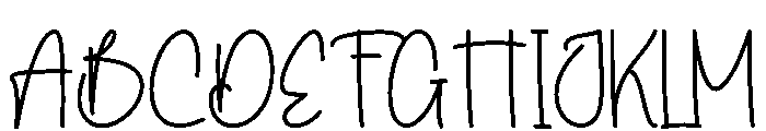 Special Occasion Font UPPERCASE