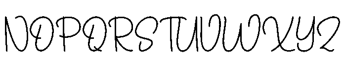 Special Occasion Font UPPERCASE