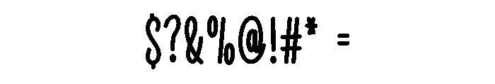 Special Photography Font OTHER CHARS