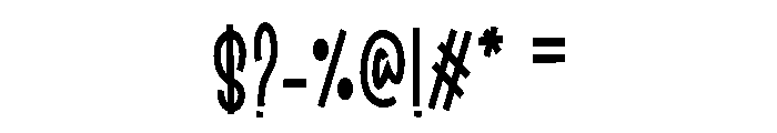 Special Ramadhan Font OTHER CHARS