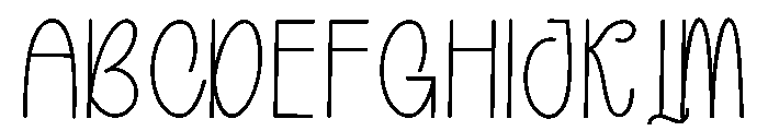 Special Weddingday Font UPPERCASE