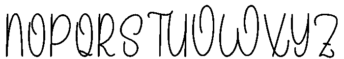 Special Weddingday Font UPPERCASE