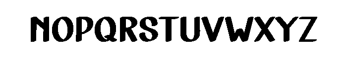 Special Weekend Font UPPERCASE