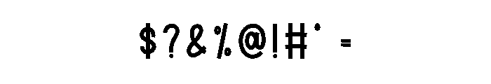 Special Wondrous Font OTHER CHARS