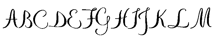 SpecialHandwritten Font UPPERCASE
