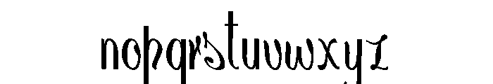 SpecialHandwritten Font LOWERCASE