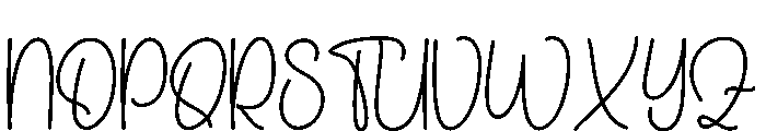 Specialty Font UPPERCASE