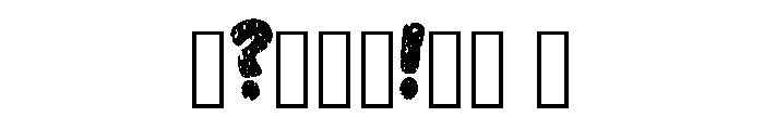 Speckled Bubble By Sque Regular Font OTHER CHARS
