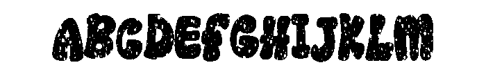 Speckled Bubble By Sque Regular FONT