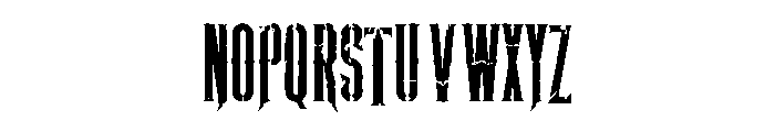 Spectral Thorn Font UPPERCASE