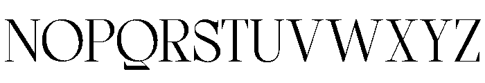 SpectralBridge-Regular Font UPPERCASE